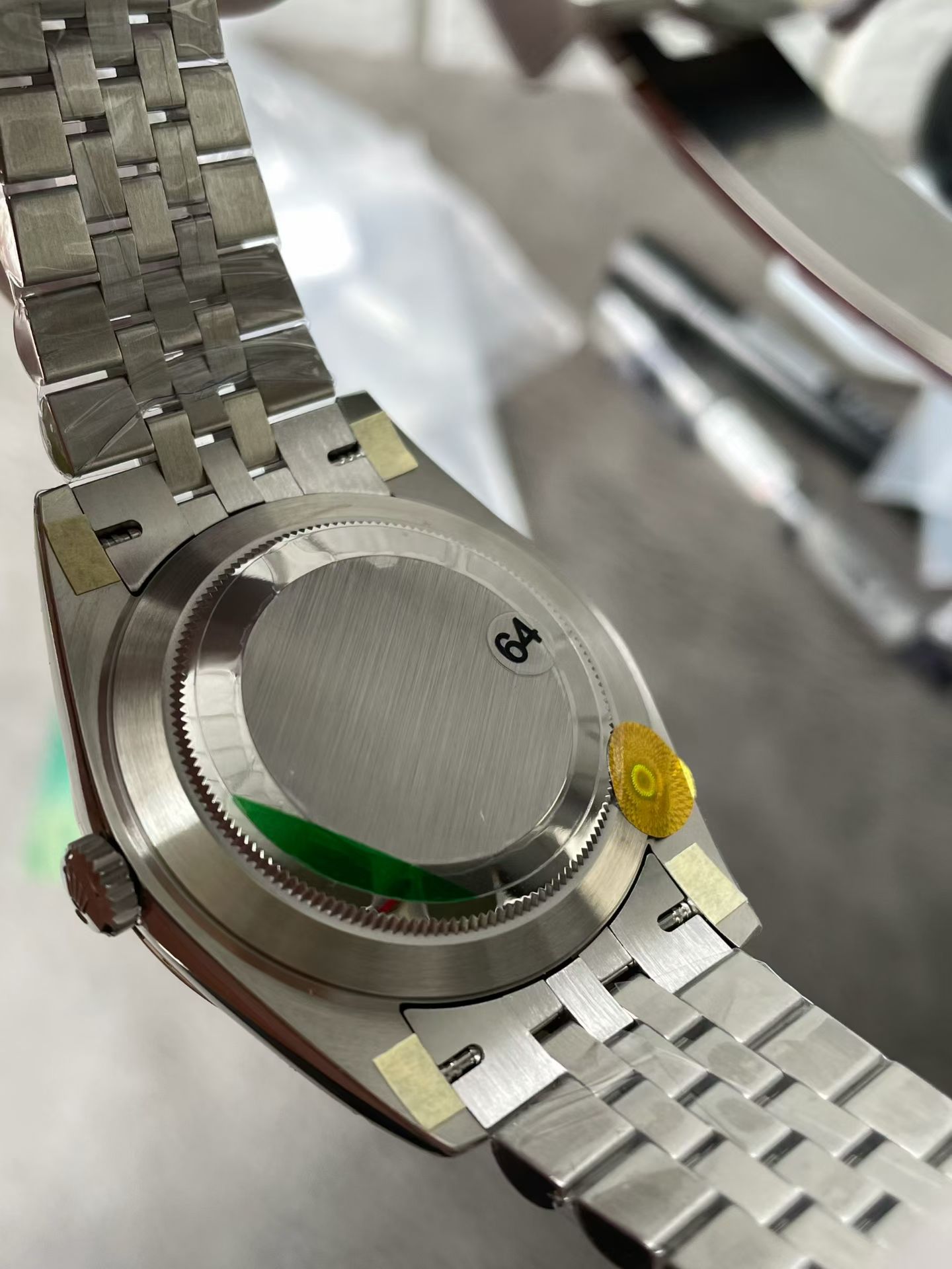 Rolex Datejust 126234 Ombre Green Dial 36MM Jubilee FREE SPRUNG MVMT Super Clone Watch - view 4