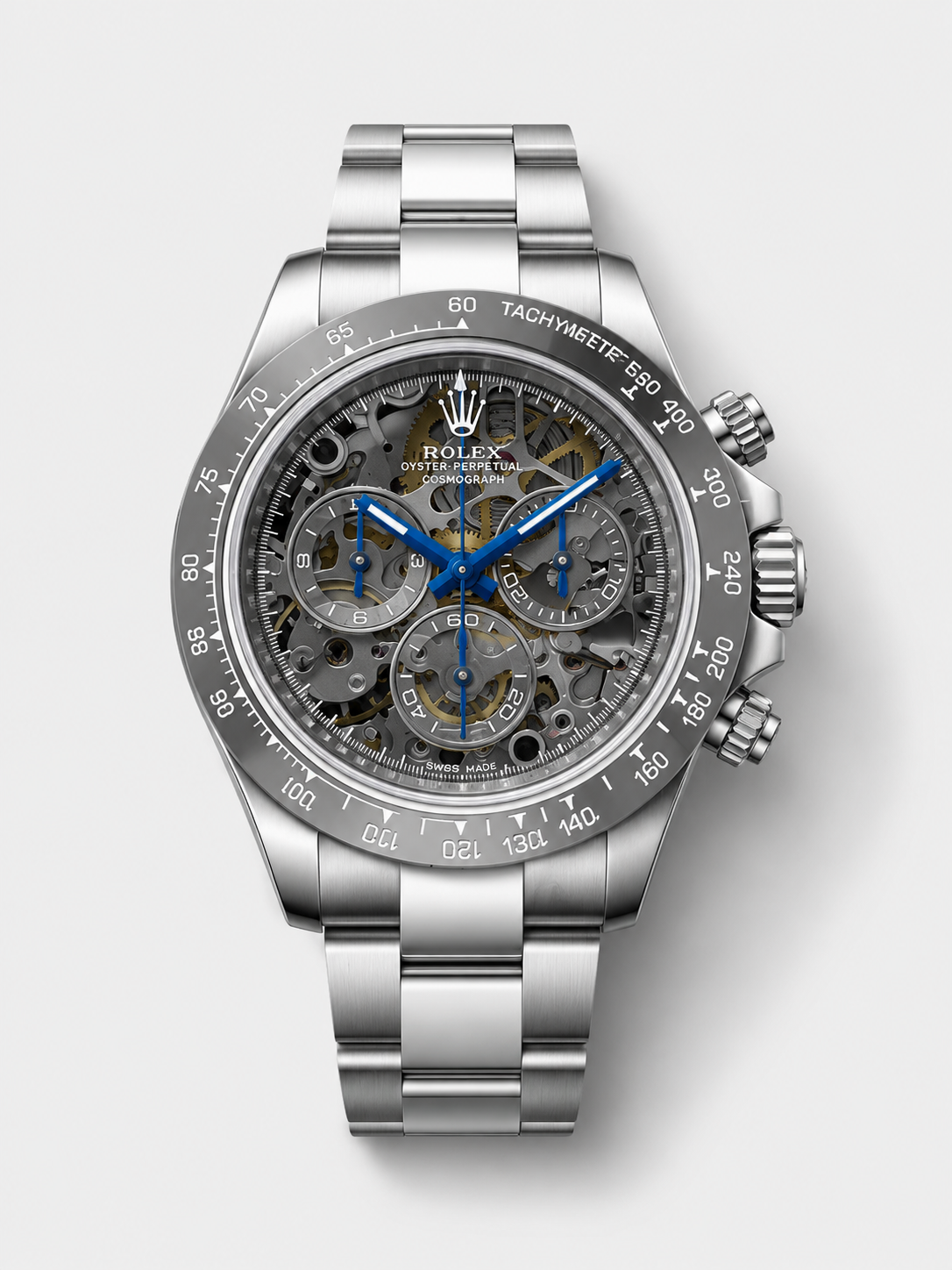 Rolex Daytona Super Clone “Artisans De Genève - Glacier” Edition Stainless Steel Watch - view 1