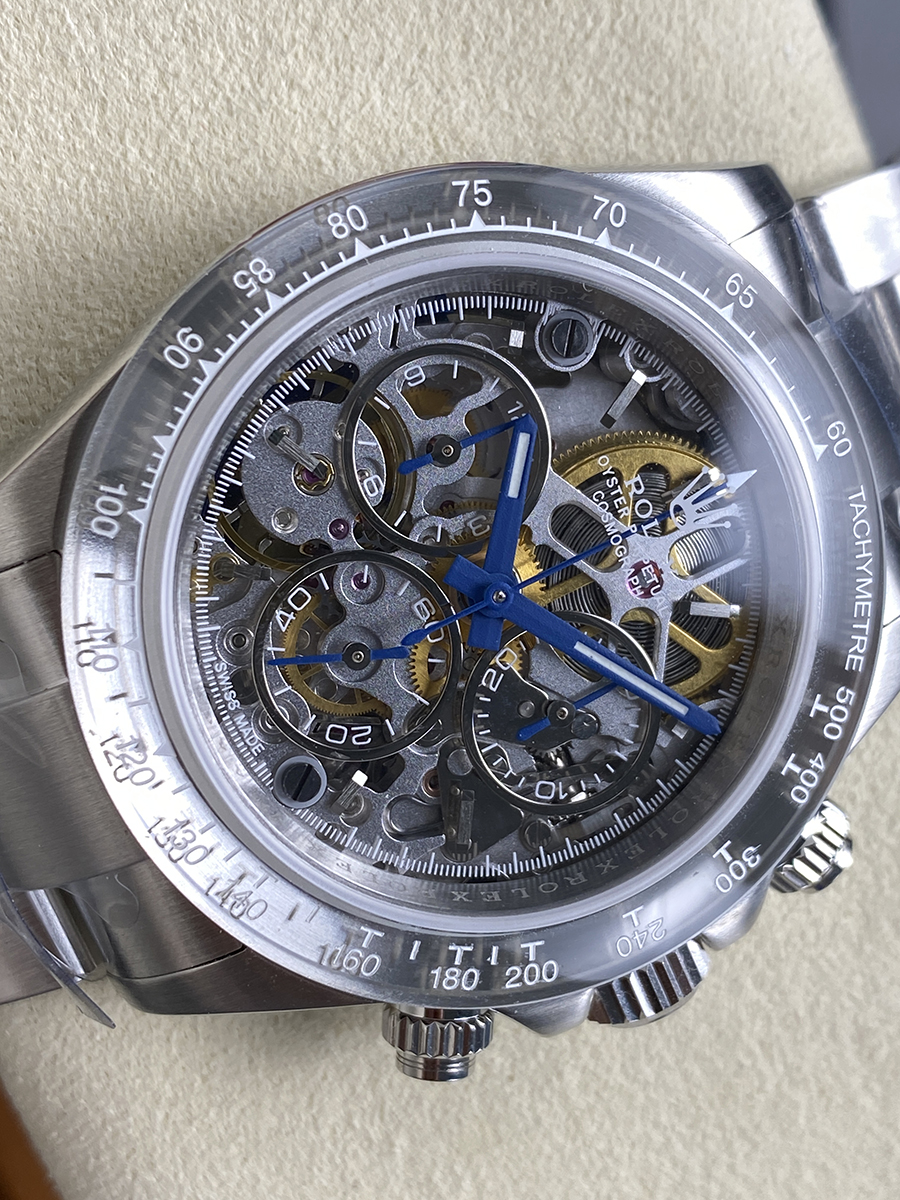 Rolex Daytona Super Clone “Artisans De Genève - Glacier” Edition Stainless Steel Watch - view 4