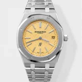 Audemars Piguet Royal Jumbo Oak Extra Thin Swiss Super Clone - 1:1 Mirror Watch 904L Steel Casing - view 1