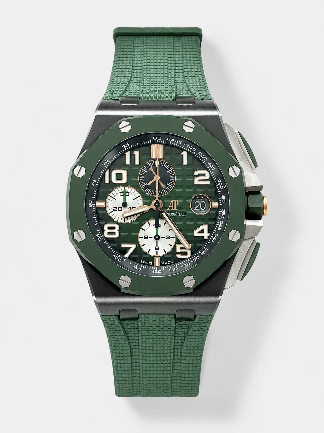 Audemars Piguet Royal Oak Offshore Super Clone Edition Green Ceramic Watch - view 1