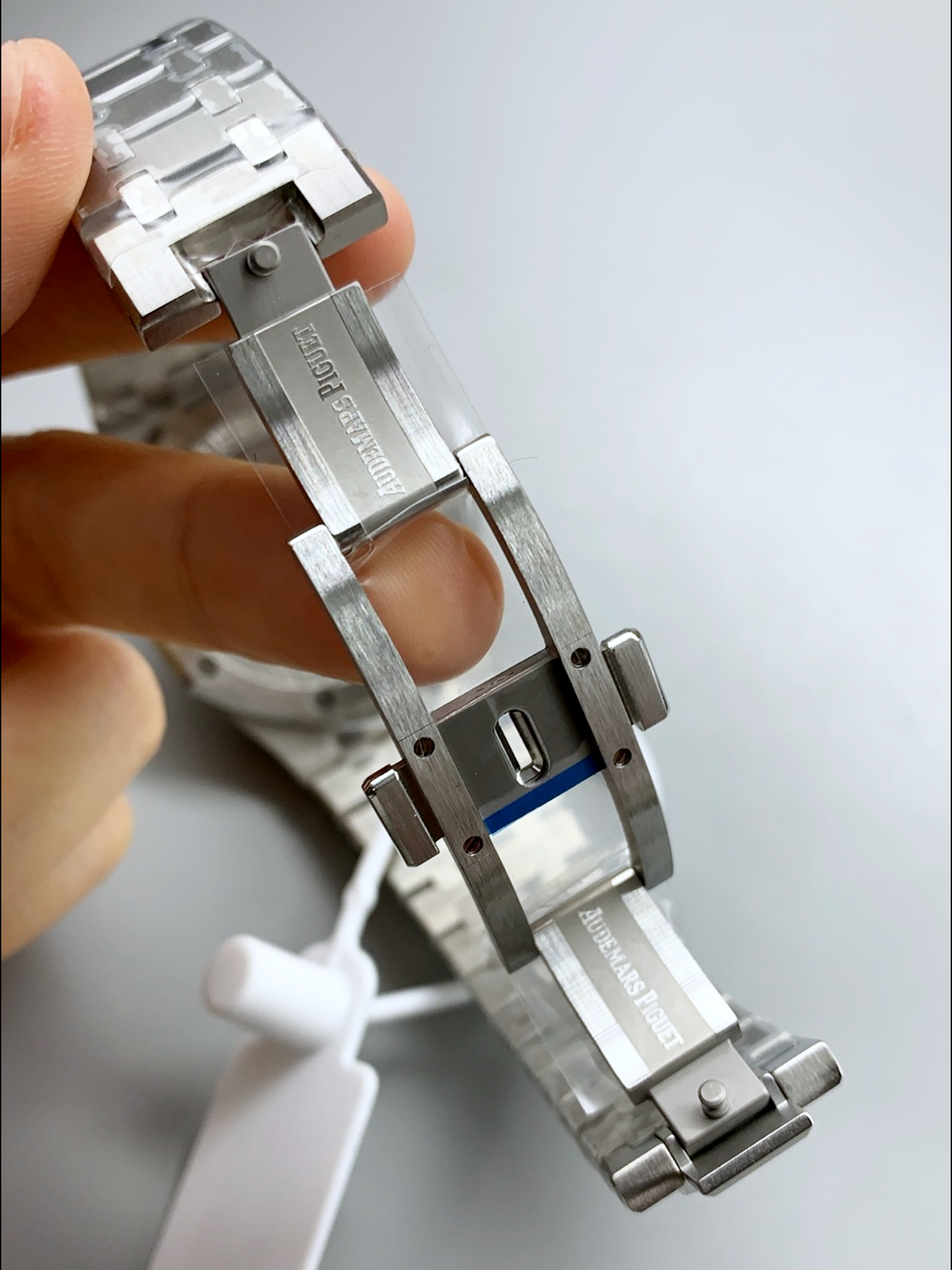 Audemars Piguet Royal Oak Perpetual Calendar Super Clone 904L Steel in Steel Blue Dial - view 8