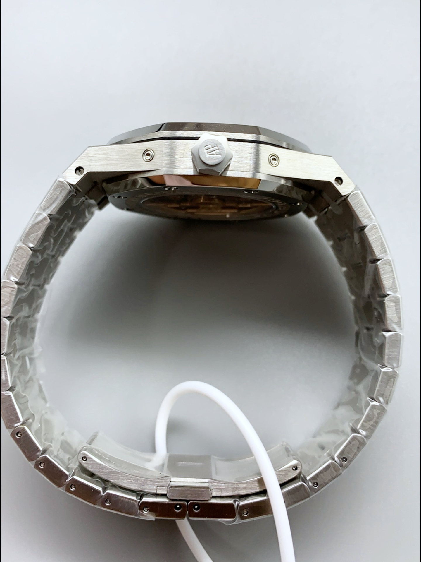 Audemars Piguet Royal Oak Perpetual Calendar Swiss Super Clone 904L Steel - Champange Dial - view 6