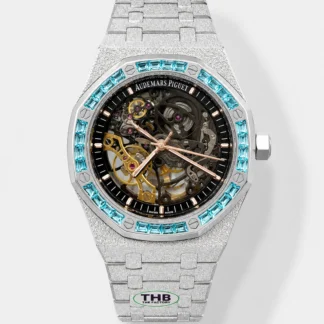 Audemars Piguet Royal Oak Double Balance Wheel Openworked FROSTED Edition 1:1 Superclone Super Clone Watch - view 1