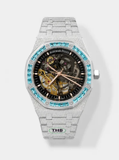 Audemars Piguet Royal Oak Double Balance Wheel Openworked FROSTED Edition 1:1 Superclone Super Clone Watch - view 1