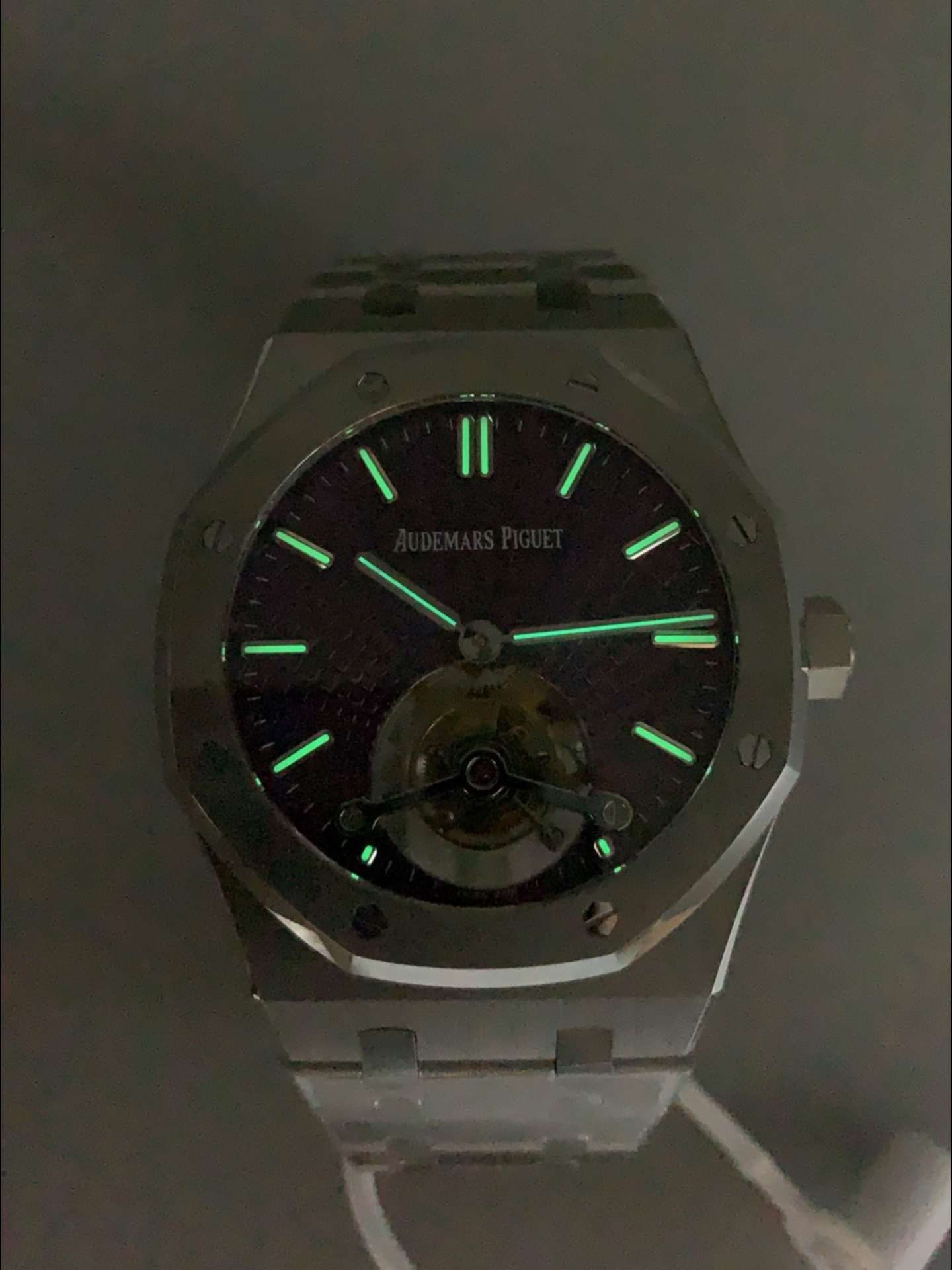 Audemars Piguet Super Clone Royal Oak Flying Tourbillon 41mm Purple Dial Watch - view 11