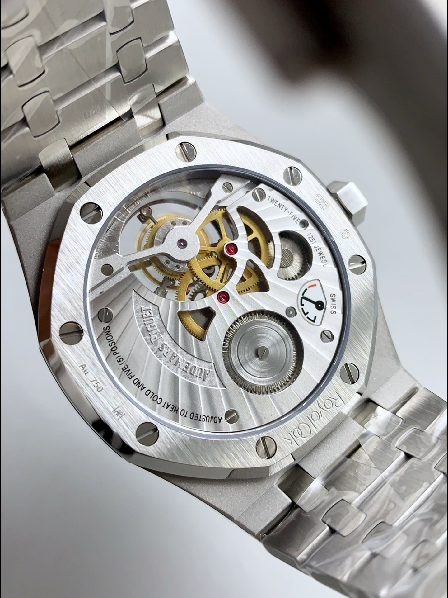 Audemars Piguet Super Clone Royal Oak Flying Tourbillon 41mm Purple Dial Watch - view 5
