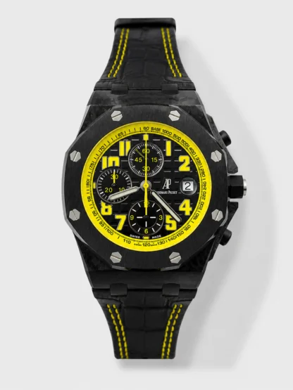 Audemars Piguet Royal Oak Offshore Bumble Bee Chronograph 1:1 Super Clone Watch - Forged Carbon - view 1