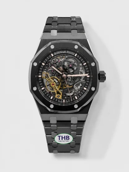 Audemars Piguet Royal Oak Double Balance Wheel Openworked Edition Ceramic 1:1 Superclone Super Clone Watch - view 1