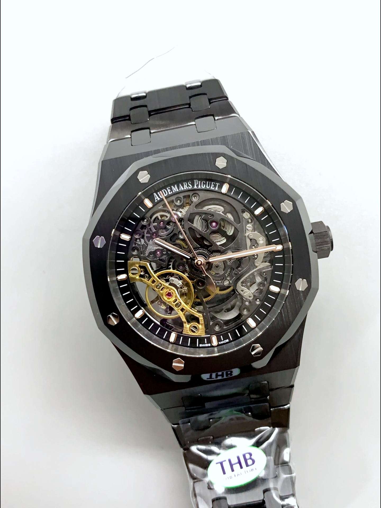 Audemars Piguet Royal Oak Double Balance Wheel Openworked Edition Ceramic 1:1 Superclone Super Clone Watch - view 2