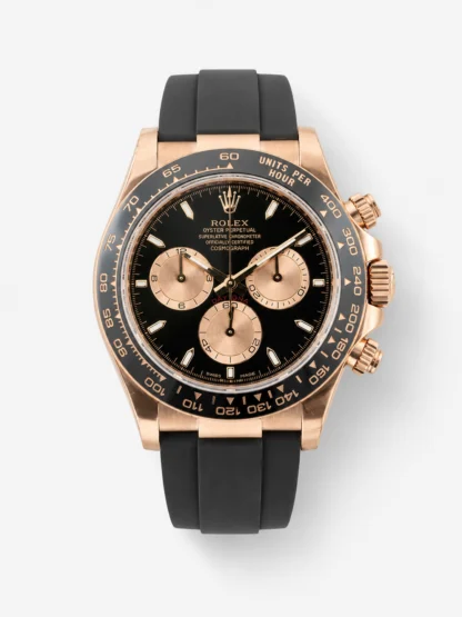 Rolex Daytona Everose Gold Original Cal.4131 Movement - 1:1 Mirror 904L Steel Watch - Super Clone Watch - view 1