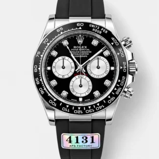 Rolex Cosmograph Daytona 126519LN Black Dial Cal.4131 Movement - 904L Steel Watch - Super Clone Watch - view 1