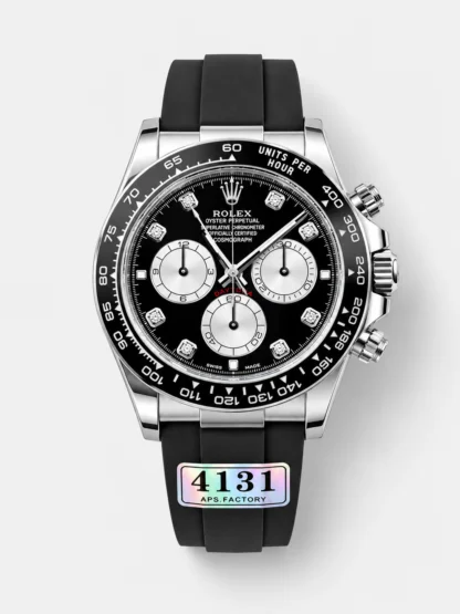 Rolex Cosmograph Daytona 126519LN Black Dial Cal.4131 Movement - 904L Steel Watch - Super Clone Watch - view 1