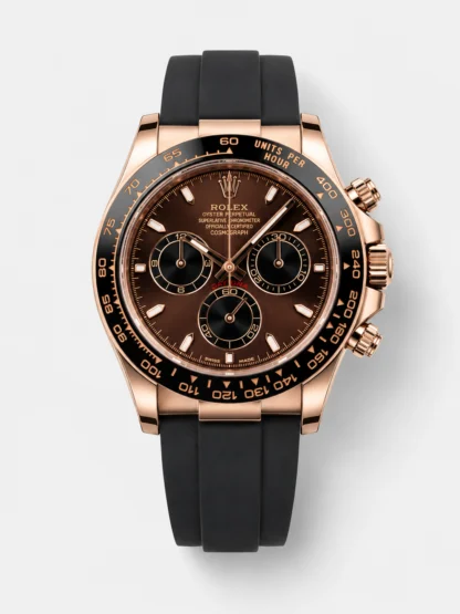 Rolex Daytona 116515LN-0041 Everose Gold Original Cal.4130 Movement - 1:1 Mirror 904L Steel Watch - Super Clone Watch - view 1