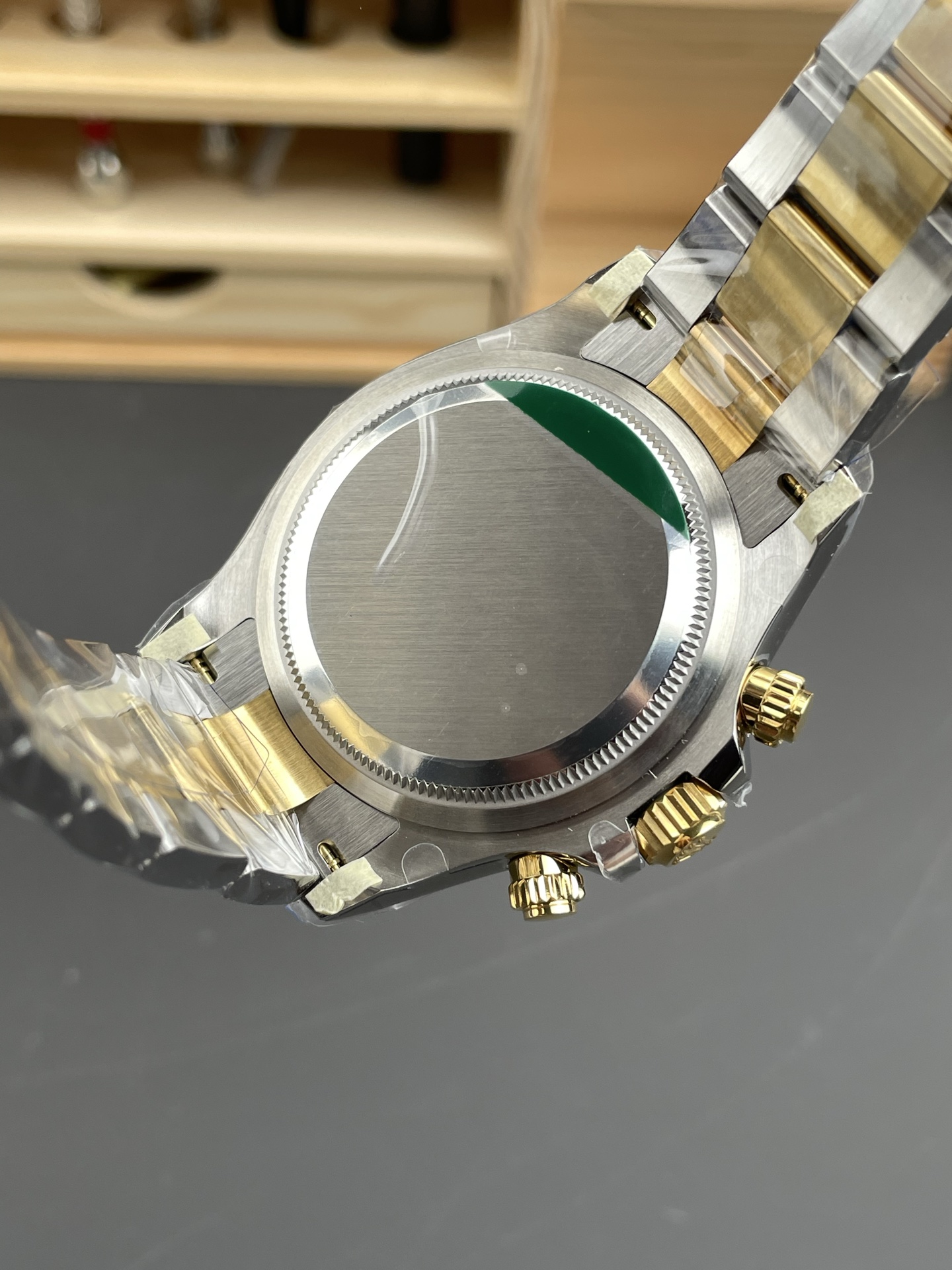 Rolex Daytona Two Tone Yellow Gold Original Cal.4131 Movement - 1:1 Mirror 904L Steel Watch - Super Clone Watch - view 4
