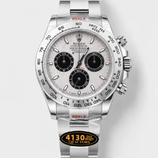 Rolex Daytona with Meteorite Dial - Cal.4130 Movement - ​​1:1 Swiss-Grade Super Clone - 904L Steel - Top-Tier Quality - view 1