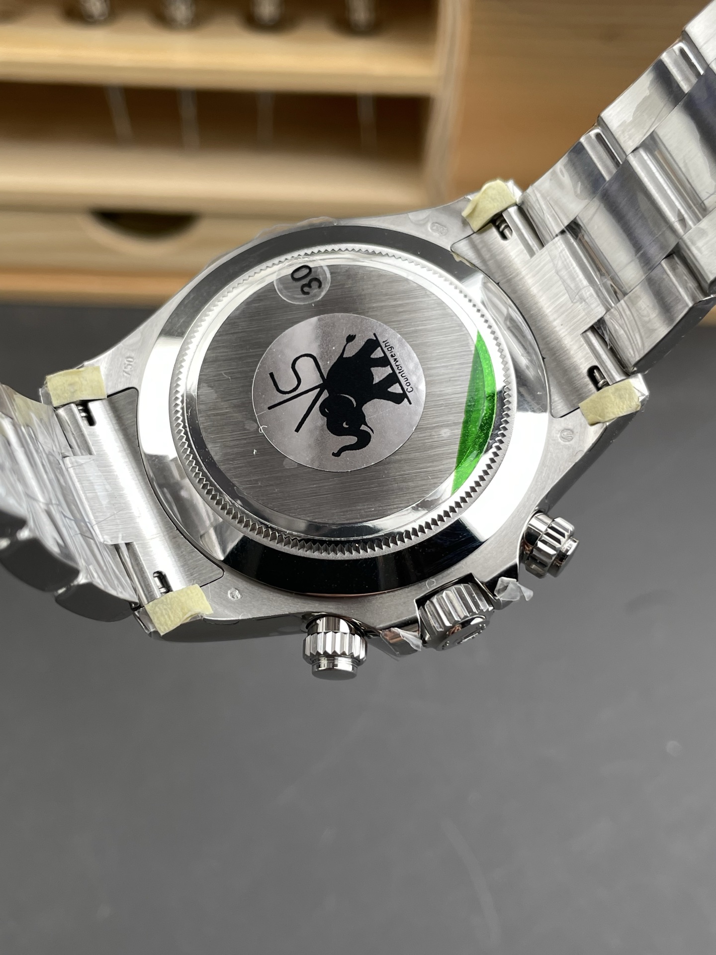 Rolex Cosmograph Daytona M116509 Original Cal.4130 Movement - 904L Steel Watch in Blue Dial - Super Clone Watch - view 4