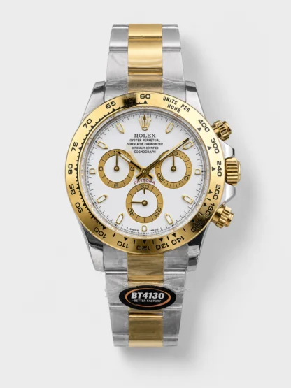 Rolex Cosmograph Daytona 116503 Yellow Gold Original Cal.4130 Movement - Ultimate 904L Steel Watch - Super Clone Watch - view 1