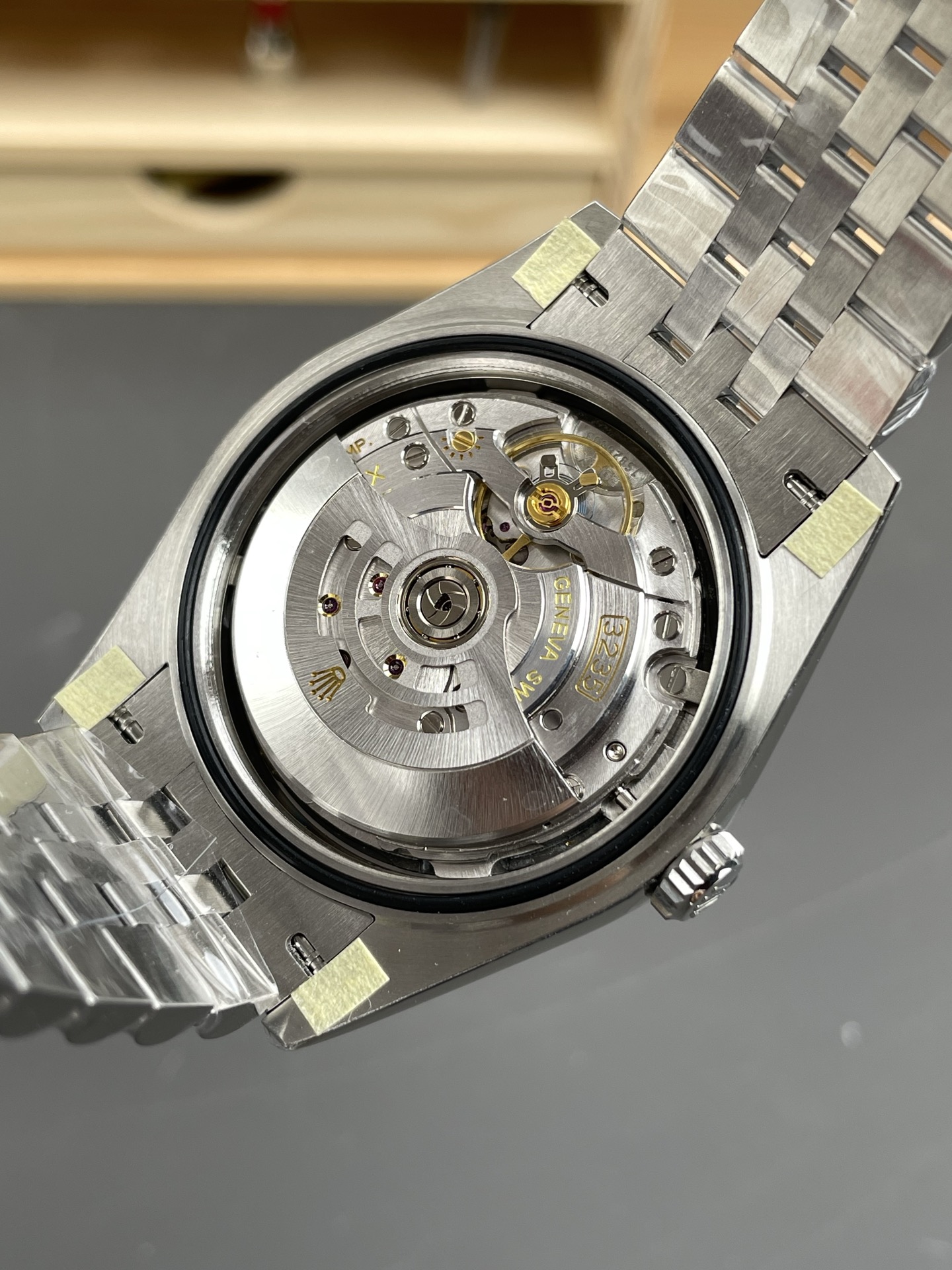 Rolex Datejust Cal.3235 Movement 1:1 Mirror Super Clone 904L Steel 41MM - Green Fluted Motif Dial - view 5
