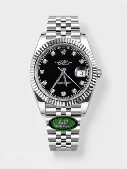 Rolex Datejust 126234 36MM Swiss Super Clone in 904L Steel in Black Dial 1:1 Mirror - view 1