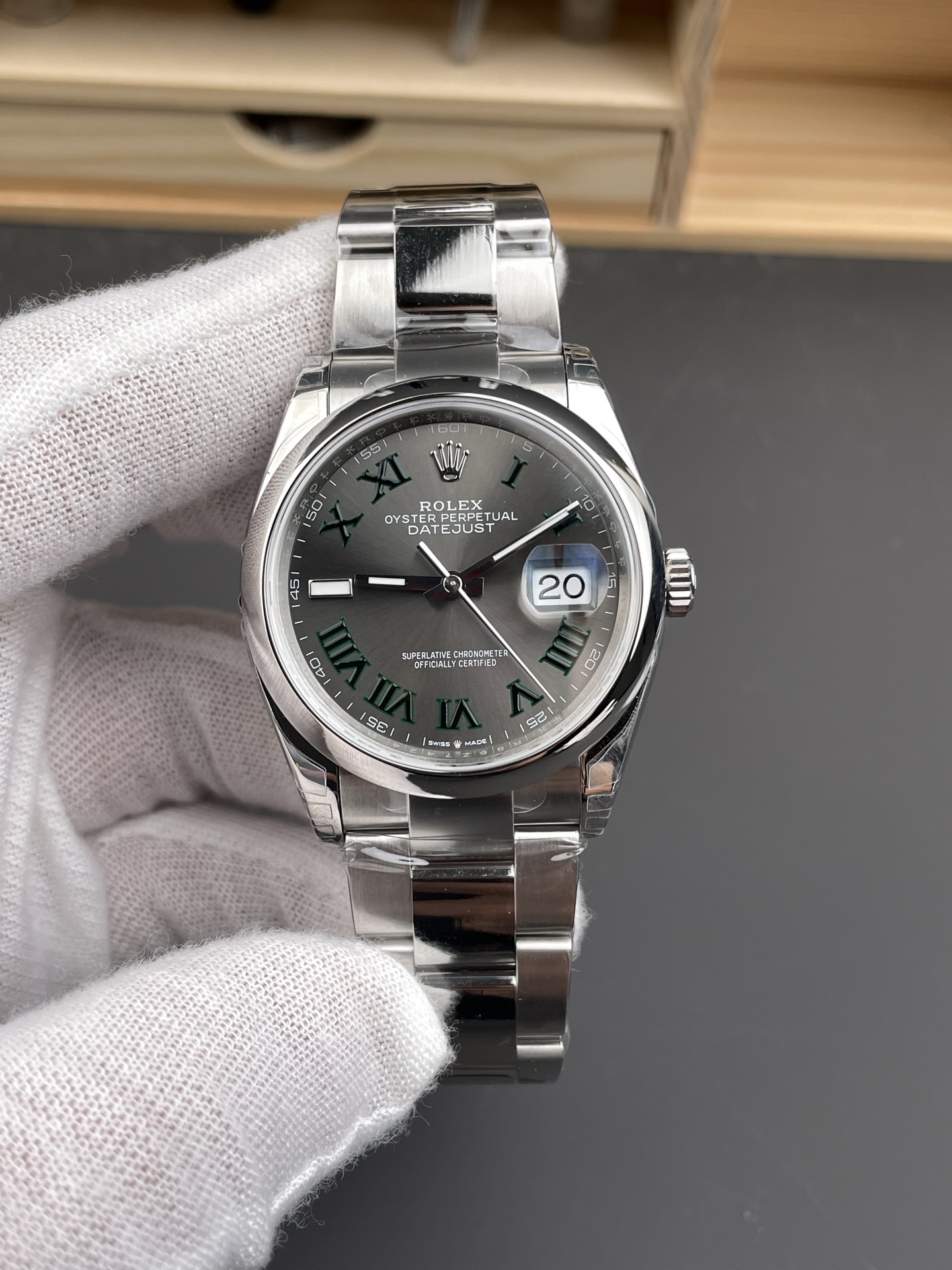 Rolex Datejust “Wimbledon” Cal.3235 Movement Swiss Watch - Ultimate 904L Steel 36MM - Super Clone Watch - view 2
