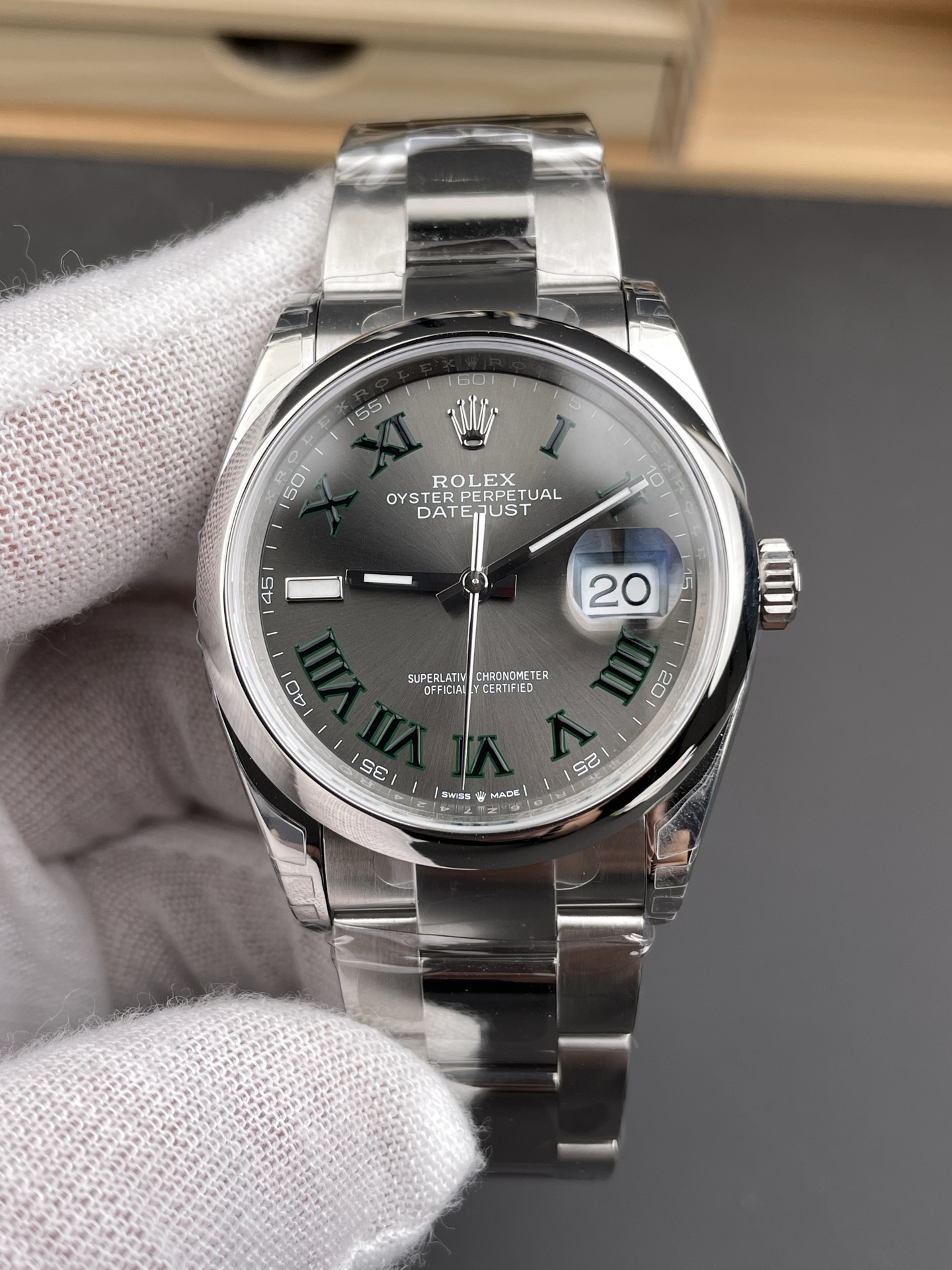 Rolex Datejust “Wimbledon” Cal.3235 Movement Swiss Watch - Ultimate 904L Steel 36MM - Super Clone Watch - view 3