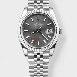 Rolex Datejust 126334 41MM ETA3235 72 Hours Power Grey Dial Oyster 1:1 Mirror Super Clone - view 1