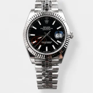 Rolex Datejust 126334 41MM ETA3235 72 Hours Power Black Dial Oyster 1:1 Mirror Super Clone - view 1