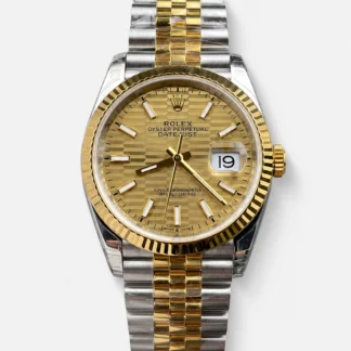 Rolex Datejust M126333 41mm Fluted Dial Jubilee Super Clone Watch