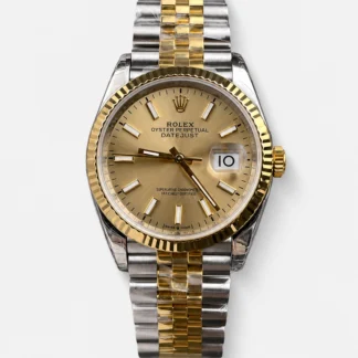 Rolex Datejust M126333 41mm Gold Dial Jubilee Super Clone Watch