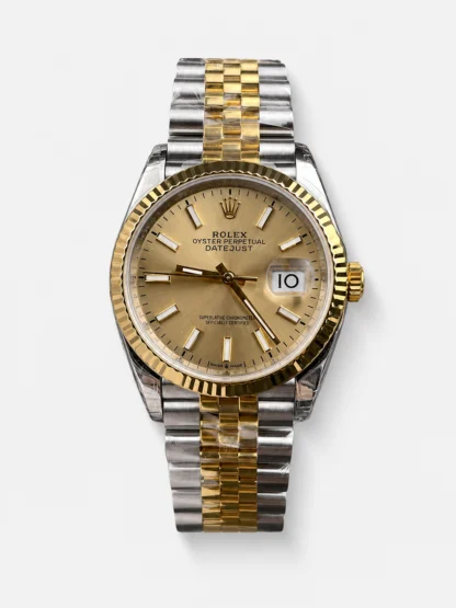 Rolex Datejust M126333 41MM ETA3235 72 Hours Power Gold Dial Jubilee 1:1 Mirror Super Clone Yellow Gold 904L Steel - view 1