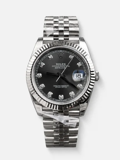 Rolex Datejust 126334 41MM ETA3235 72 Hours Power Black Dial Jubilee 1:1 Mirror Super Clone - view 1