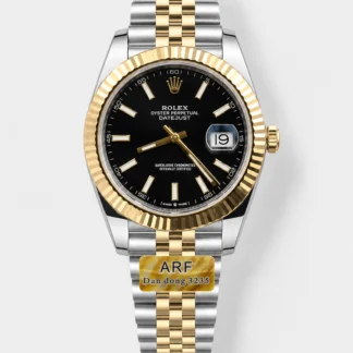 Rolex Datejust M126333 41MM ETA3235 72 Hours Power Black Dial Oyster 1:1 Mirror Super Clone Yellow Gold 904L Steel - view 1