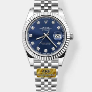 Rolex Datejust 126234 Blue Dial Set Hour Markers 36mm Super Clone Watch