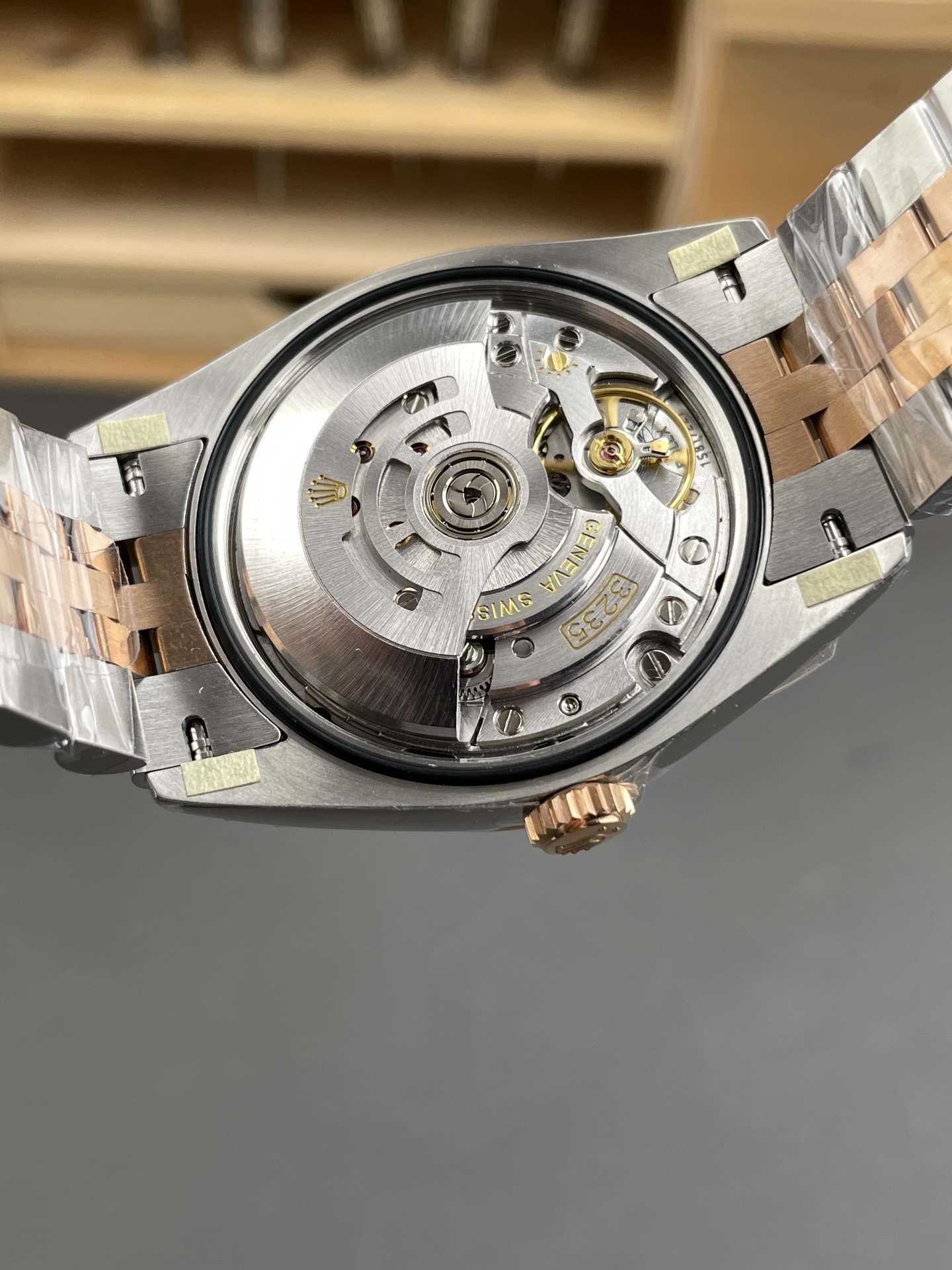 Rolex Super Clone Datejust ETA 3235 Movement 41MM Two Tone Rose Gold Plating Fluted Dial Watch - view 6
