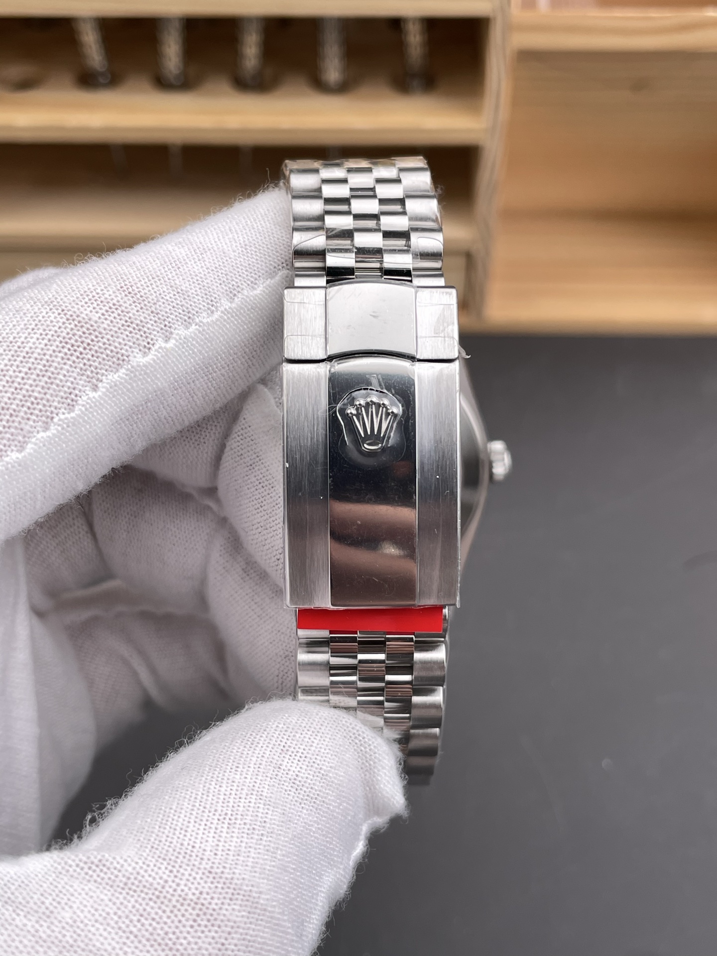 Rolex Datejust Cal.3235 Movement Swiss Watch 1:1 Mirror Super Clone 904L Steel 41MM - Steel Dial - view 10