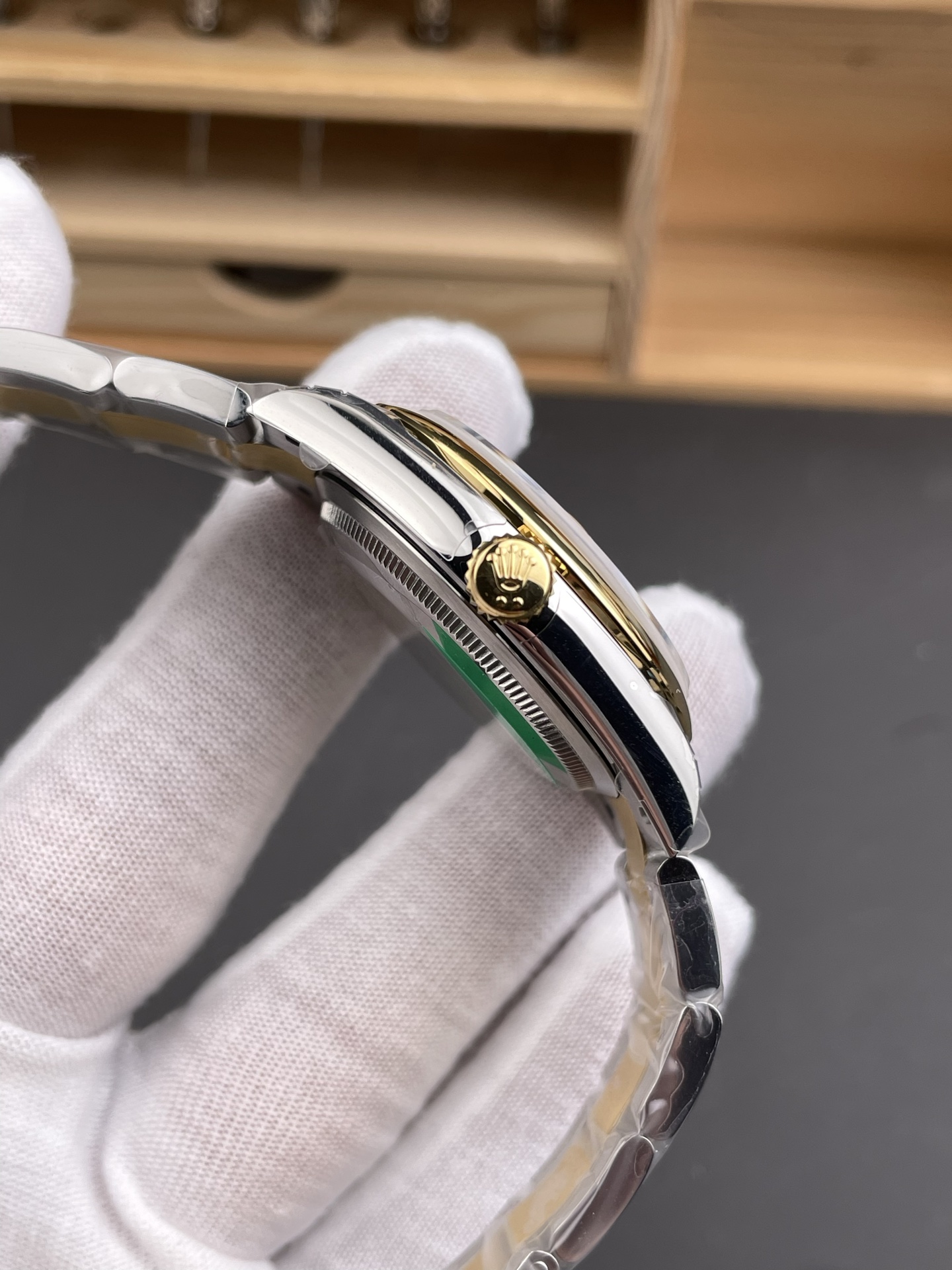Rolex Datejust M278248 31mm Swiss Super Clone (Two-Tone Gold) - White Mother-of-Pearl Dial, 1:1 Top-Tier Quality - view 6