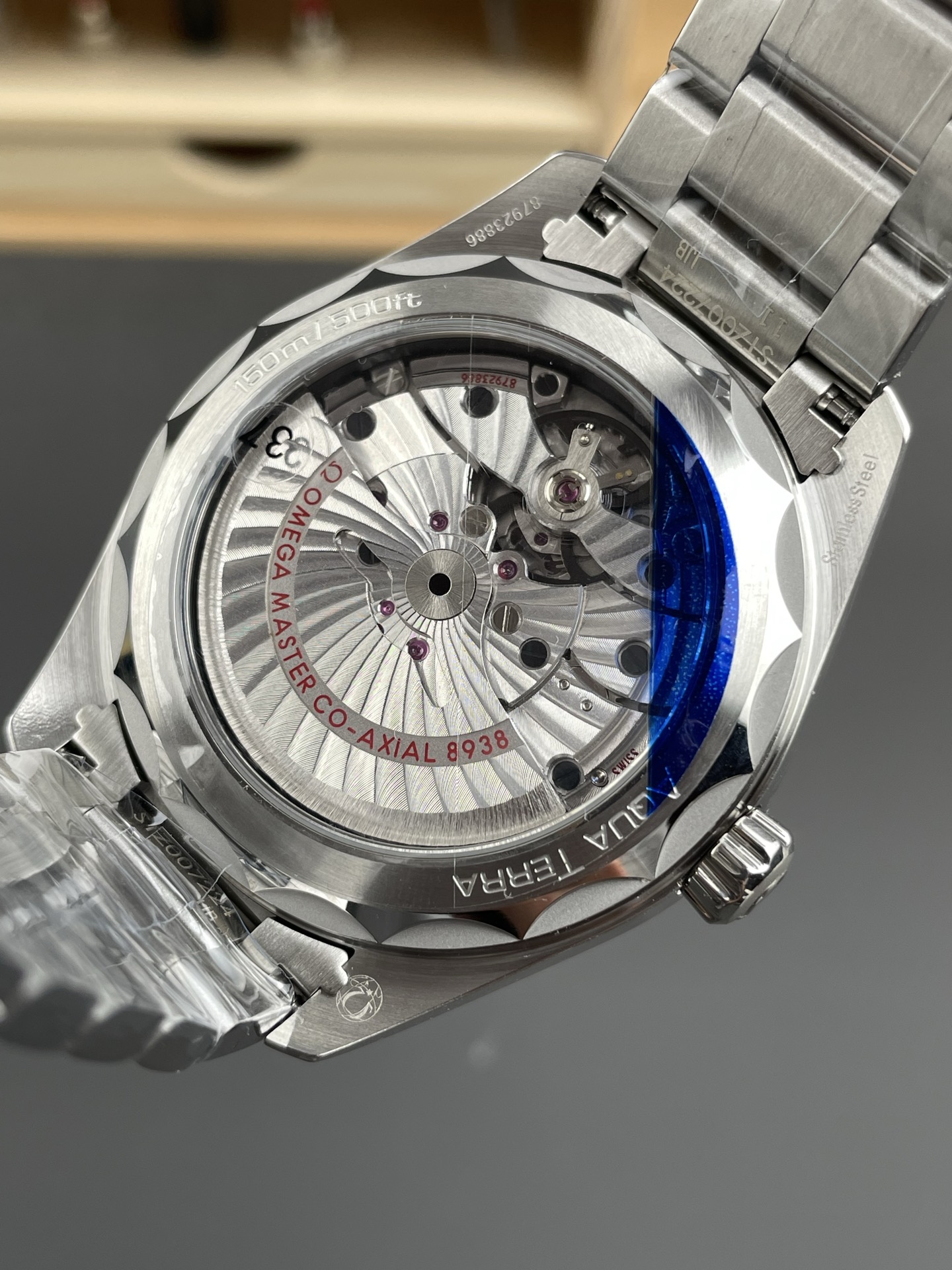Omega Aqua Terra 150M Wolrd Timer 24 Blue Dial 904L Steel 1:1 Mirror Super Clone 41MM - view 5