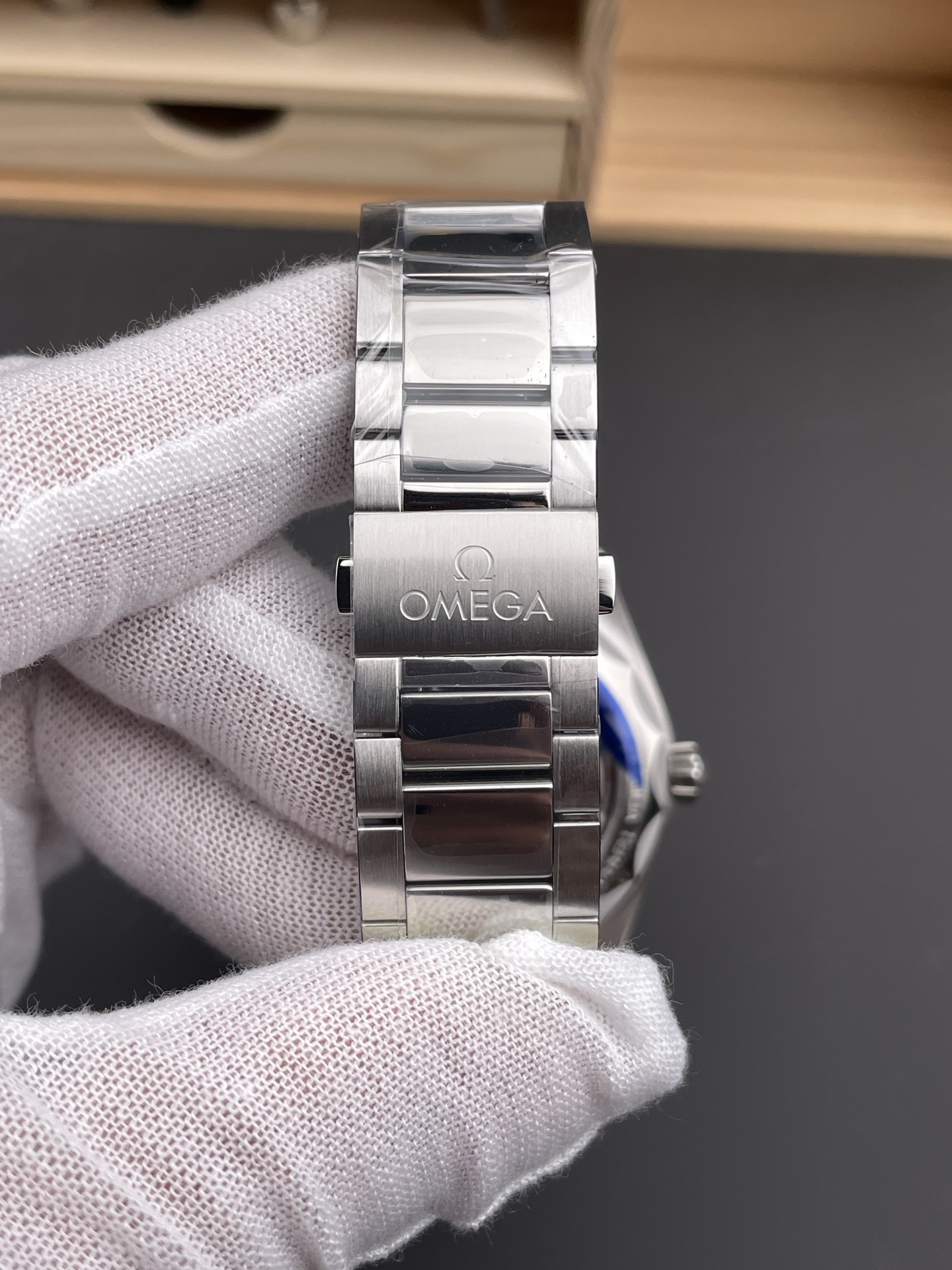 Omega Aqua Terra 150M Wolrd Timer 24 Blue Dial 904L Steel 1:1 Mirror Super Clone 41MM - view 9