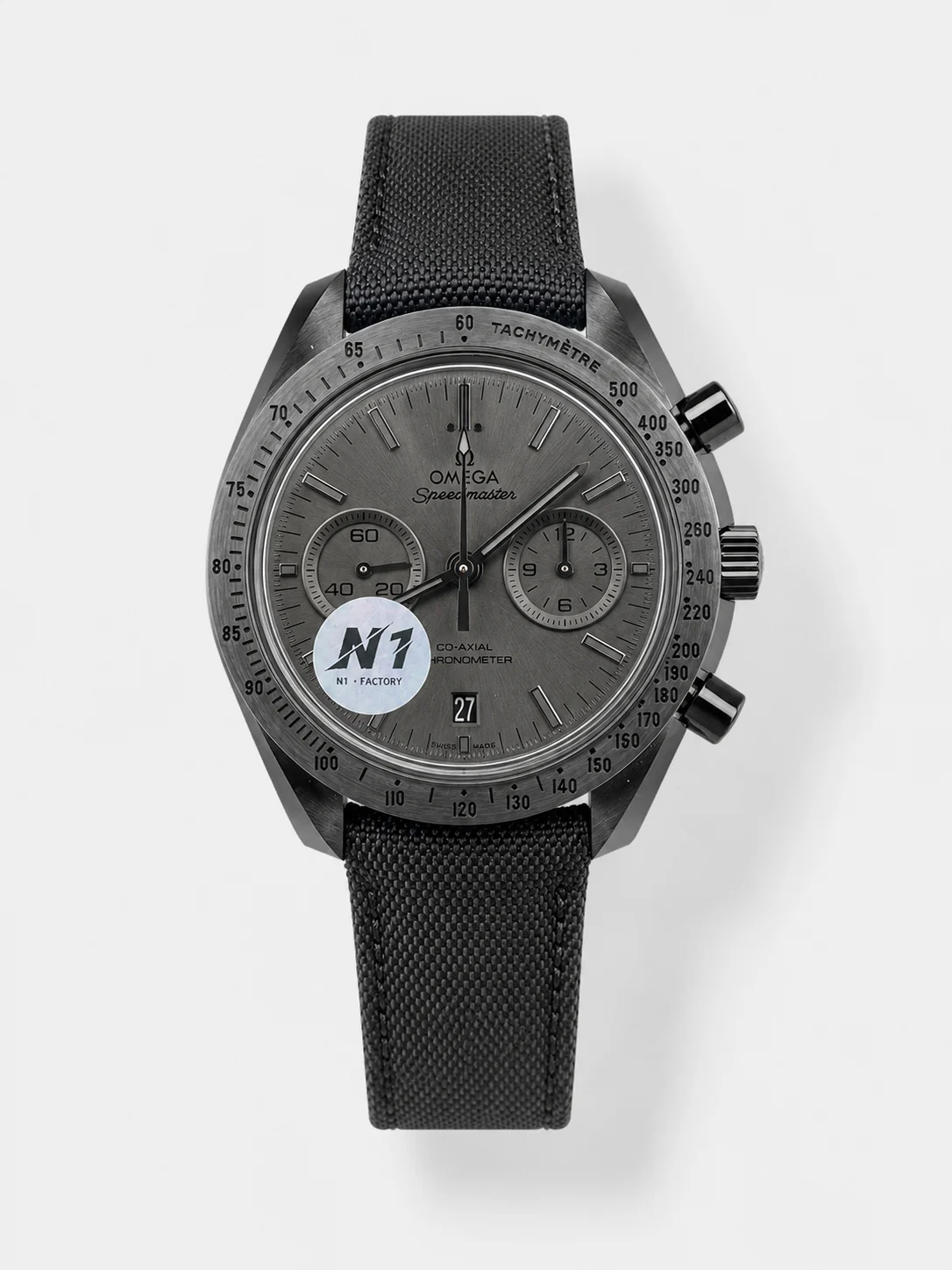 Omega Speedmaster Dark Side of the Moon Black Strap - 1:1 Super Clone Watch - view 1
