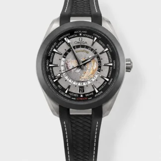 Omega Seamaster Aqua Terra 150M Worldtime Rubber Strap Swiss Super Clone Watch - view 1