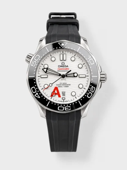Omega Seamaster 300M Master Chronometer White Swiss 904L Steel 1:1 Mirror Super Clone Watch - view 1
