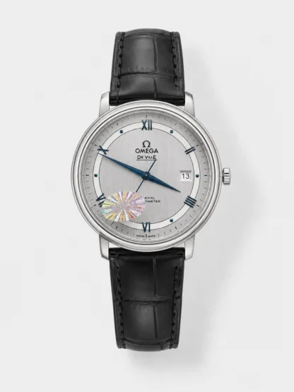 Omega De Ville Co-Axial Chronometer 36.8MM Swiss Super Clone Watch in Grey Dial - view 1