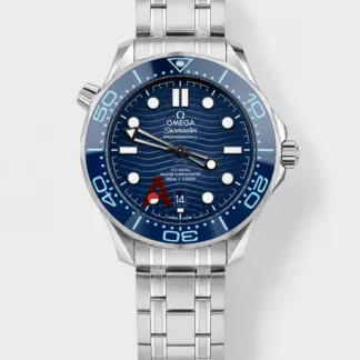 Omega Seamaster 300M Summer Blue Swiss 904L Steel 1:1 Mirror Super Clone Watch - view 1