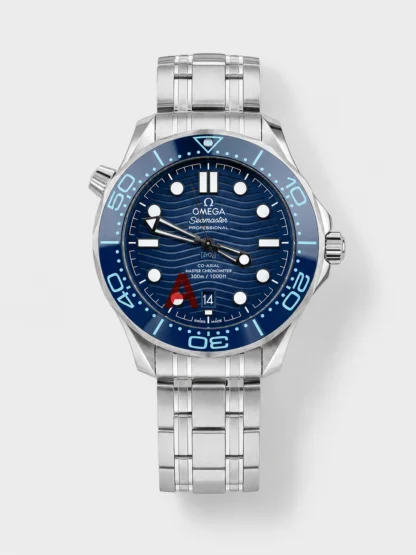Omega Seamaster 300M Summer Blue Swiss 904L Steel 1:1 Mirror Super Clone Watch - view 1