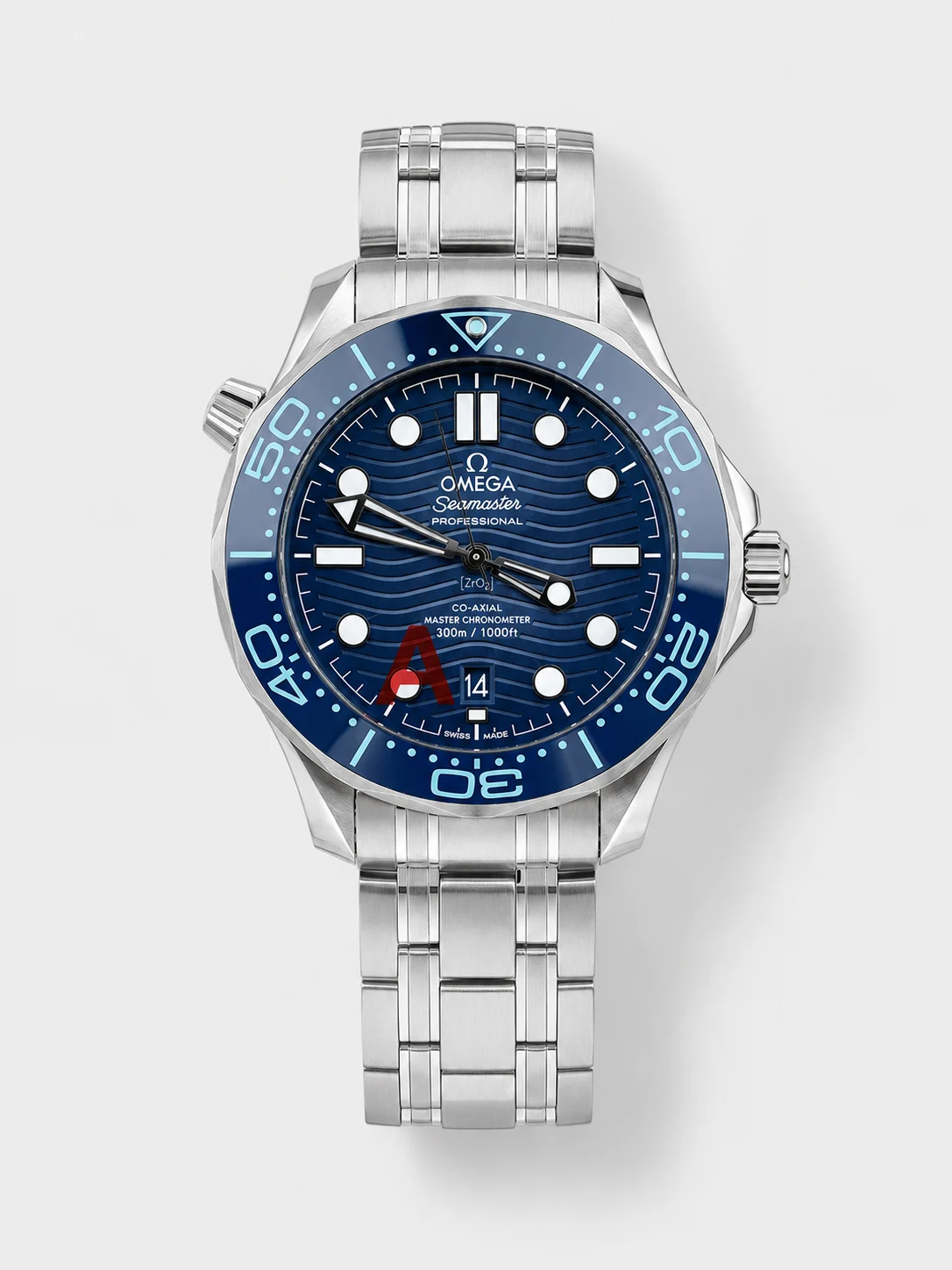 Omega Seamaster Summer Blue Super Clone watch, gallery photo