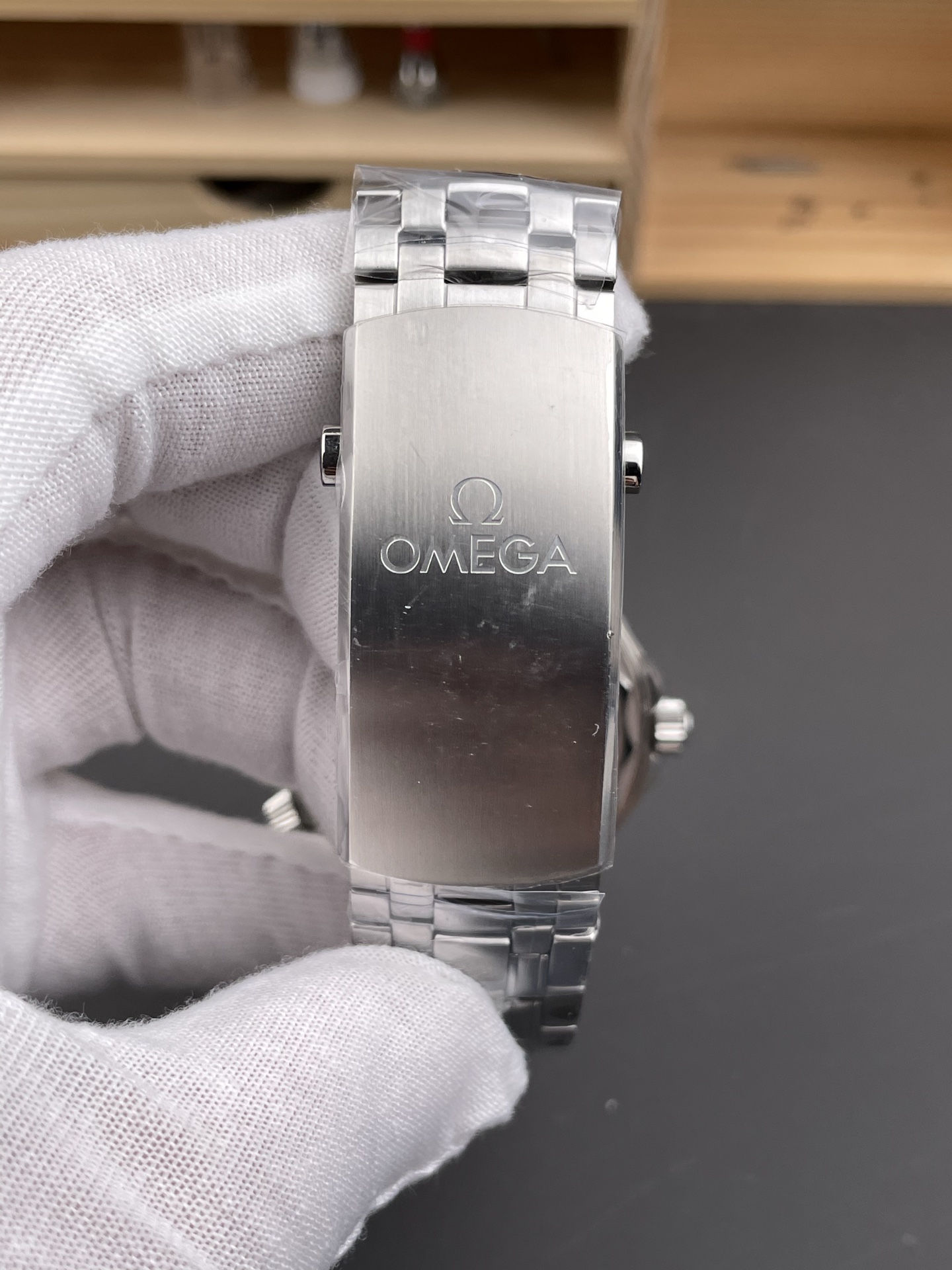 Omega Seamaster 300M Summer Blue Swiss 904L Steel 1:1 Mirror Super Clone Watch - view 9