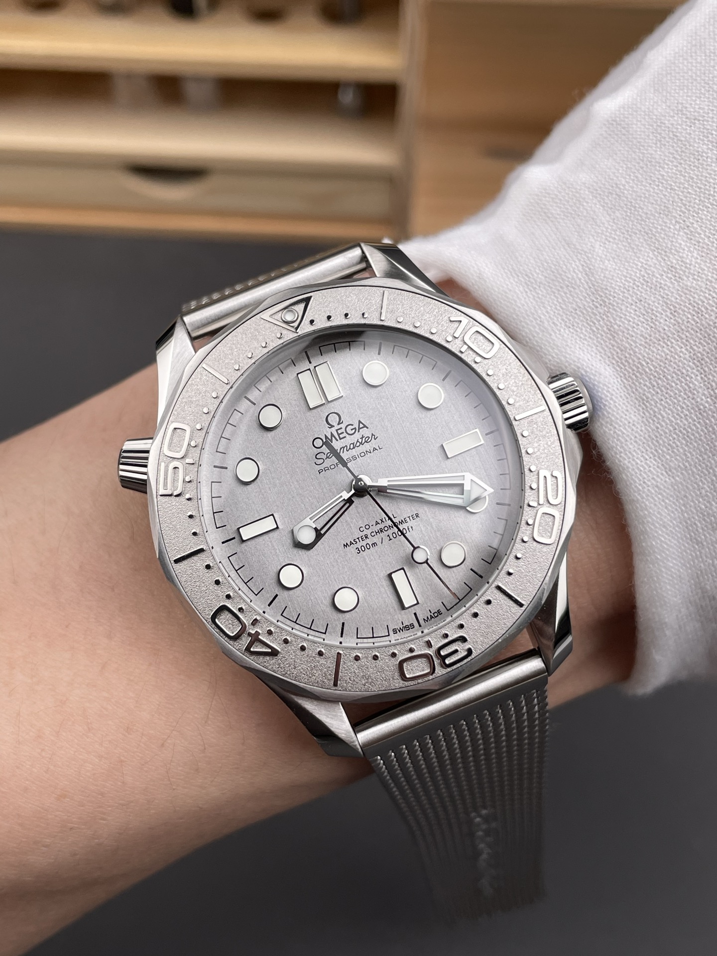 Omega Seamaster Super Clone 300M Master Chronometer Swiss Watch - view 10