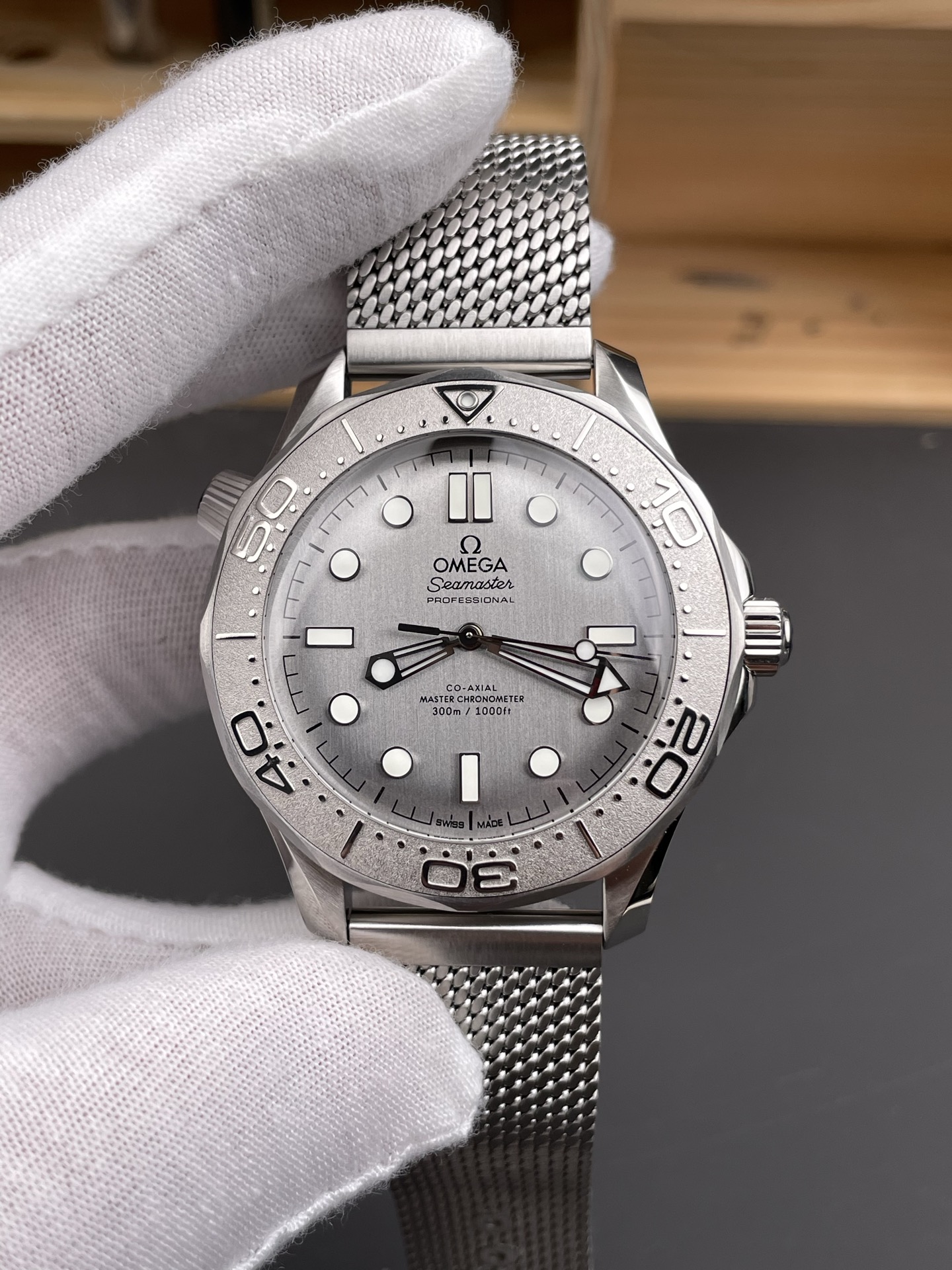 Omega Seamaster Super Clone 300M Master Chronometer Swiss Watch - view 2