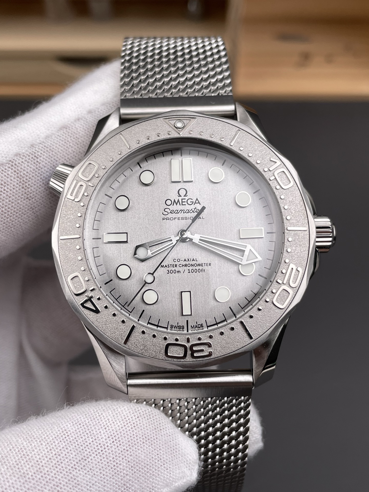 Omega Seamaster Super Clone 300M Master Chronometer Swiss Watch - view 3